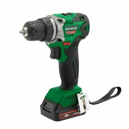 Дрель-шуруповерт аккумуляторная STATUS CTW 12-2 Li 12B 2акк2Ач LiIon БЗП-10мм 38Нм 0-4500-1450обм кейс 773800₽
