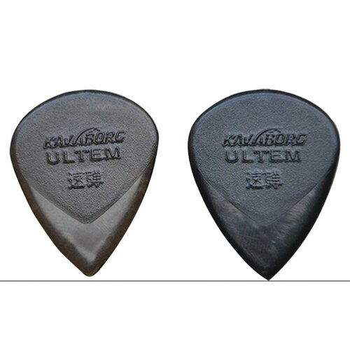Медиатор Kavaborg Fast Playing Pick, черные, 1 мм, 1 шт.