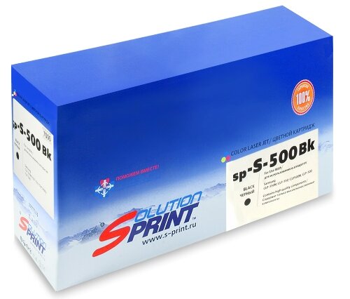 Комплект картриджей Sprint SP-S-500 Bk/S-500C/S-500M/S-500Y для Samsung