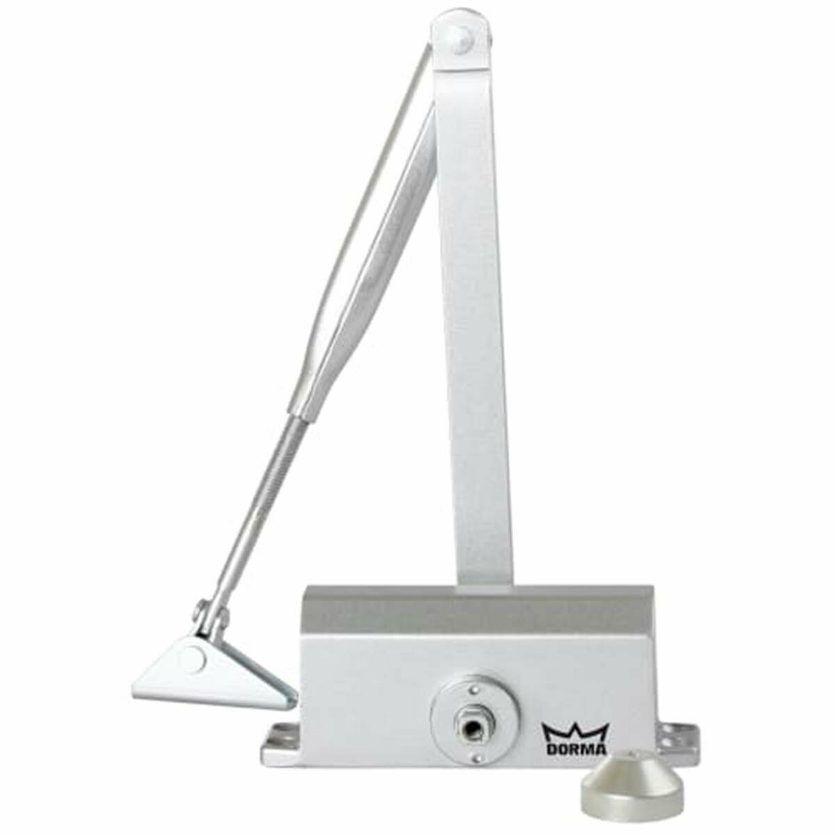 Доводчик дверной Dorma TS Nano Size 2 до 40 кг алюминий цвет серебро