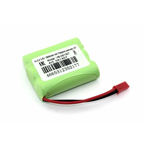 Аккумулятор Ni-Cd 3.6V 1800mAh AA Flatpack разъем JST аккумулятор для радиоуправляемой модели ni cd 4 8v 1800mah aa row разъем jst