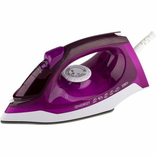 Утюг Energy EN-352 2200 Вт керамическая подошва 200 мл фиолетовый 247800₽
