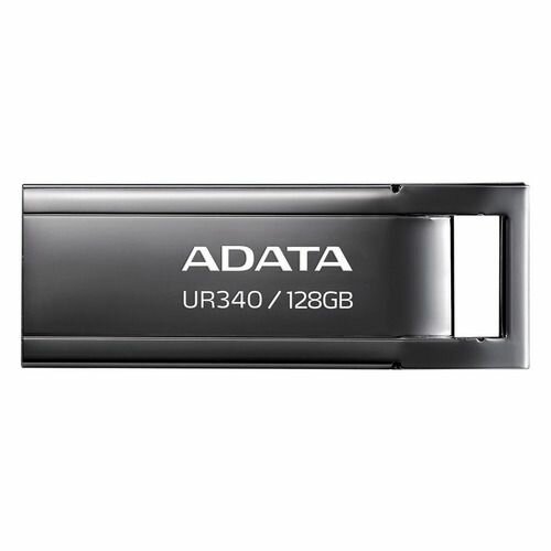 Флешка USB A-Data UR340 128ГБ, USB3.2, черный [aroy-ur340-128gbk]