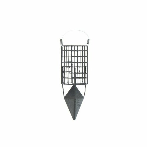 фото Груз-кормушка металлическая x-feeder me bullet 4k m grid, цвет matt black, 60 г, 35 мл
