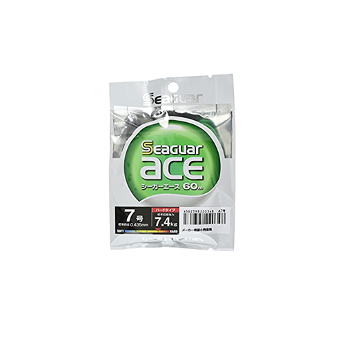 фото Kureha, леска флюорокарбоновая ace, 60м, 0.220мм, 2.35кг, #1.75 seaguar