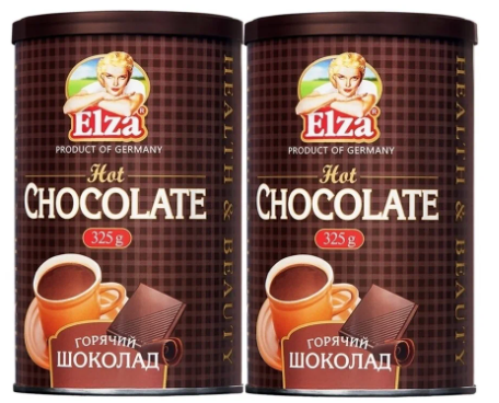 Горячий шоколад ELZA 325 гр - 2 шт