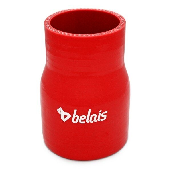 фото Силиконовый патрубок с переходом Ø50-64 мм (RED) #BEL50/64RED