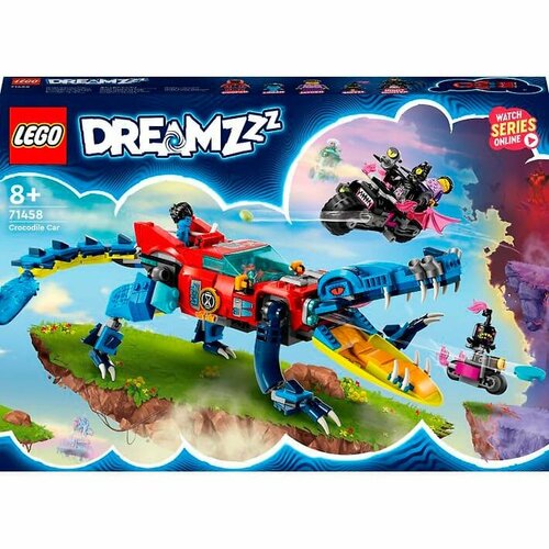 Конструктор LEGO DREAMZzz, Crocodile Car 71458