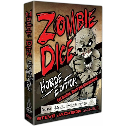 Настольная игра Zombie Dice Horde Edition на английском языке