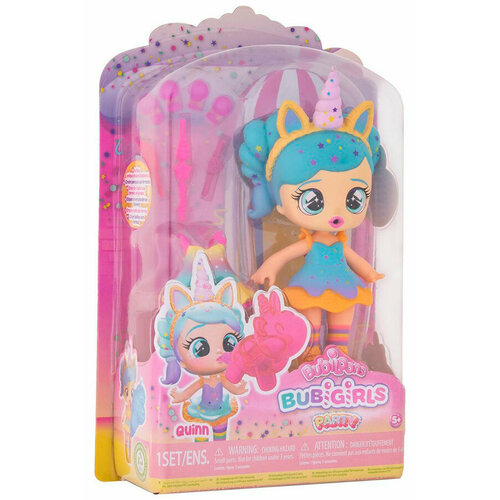 Куколка IMC Toys BUBILOONS BUBIGIRLS PARTY с аксессуарами, Квинн