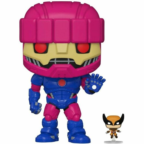 Фигурка Funko головотряс X-Men - POP! - Sentinel with Wolverine (Exc) 66636