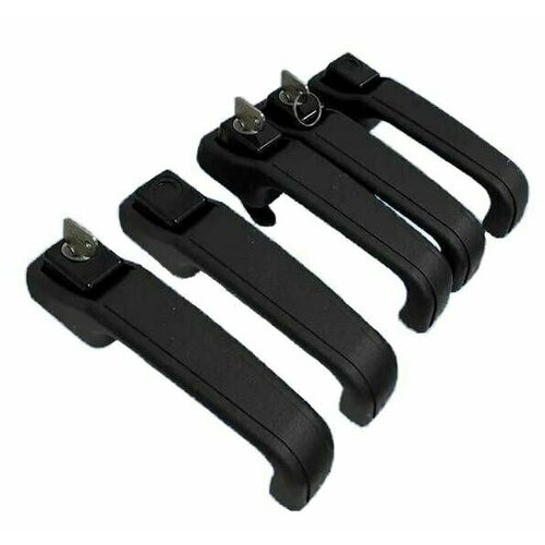 Ручка двери УАЗ Хантер к-т 5 шт. Люкс, широкая (упрз)