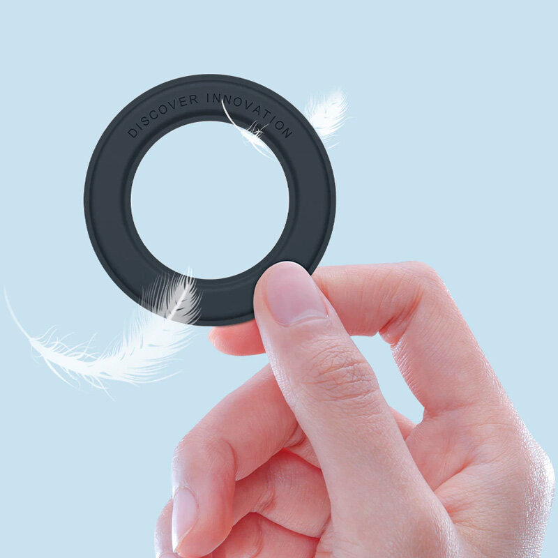 Адаптер для MagSafe 2шт Nillkin SnapLink Magnetic Sticker NKL03 - Elegant Black — фото 3