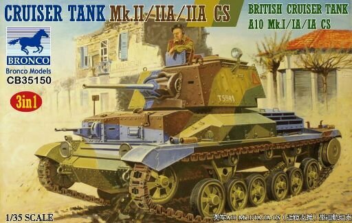 CB35150 Bronco Models Английский танк Cruiser Mk. II/IIA/IIA CS 1/35