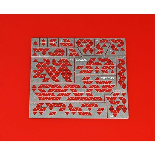 JAS Трафарет Камуфляж треугольники