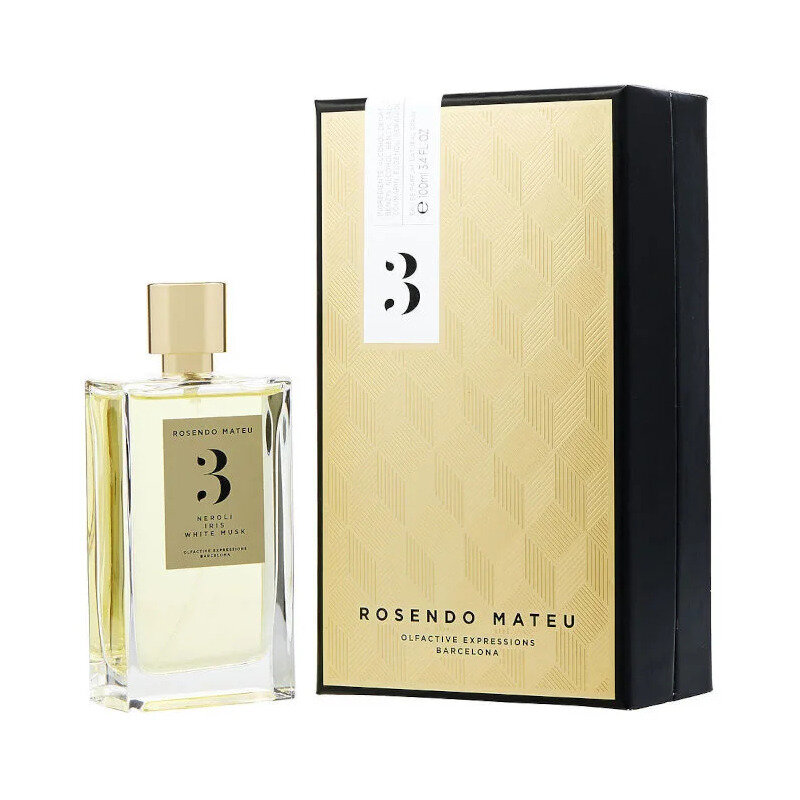 Rosendo Mateu No 3 Neroli Iris White Musk парфюмерная вода 100 мл / Розендо Матеу Нероли Ирис Вайт Муск / Белый Мускус