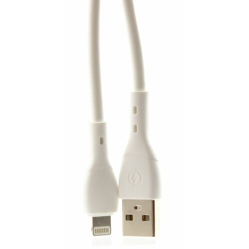 USB Кабель для Apple/iPhone OINO O32, силиконовый, 2A, Белый, 1 м.