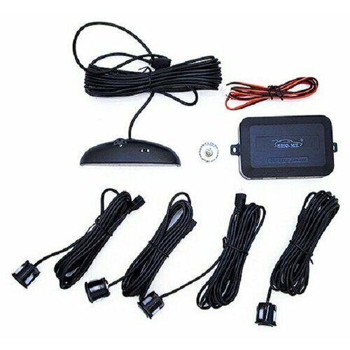 Задние парктроники SHO-ME Y-2618N04 (серебристый)