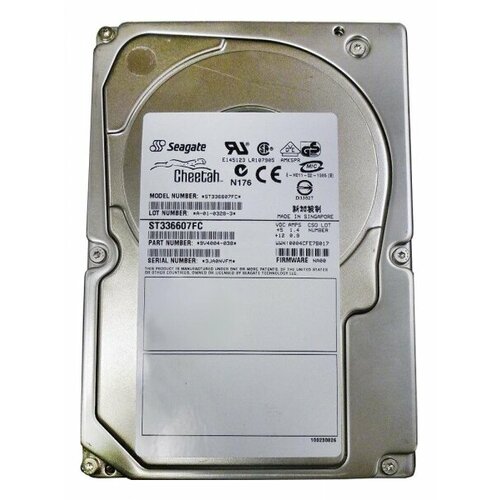 Жесткий диск Seagate ST336607FC 36,6Gb Fibre Channel 3,5 HDD