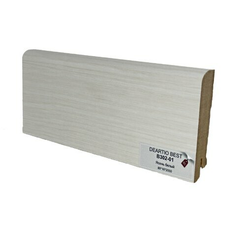 Плинтус Deartio Best Ясень белый B302-01