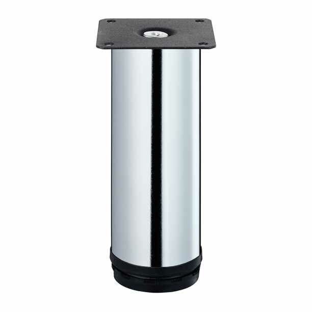 фото Опора мебельная 150х50 мм хром