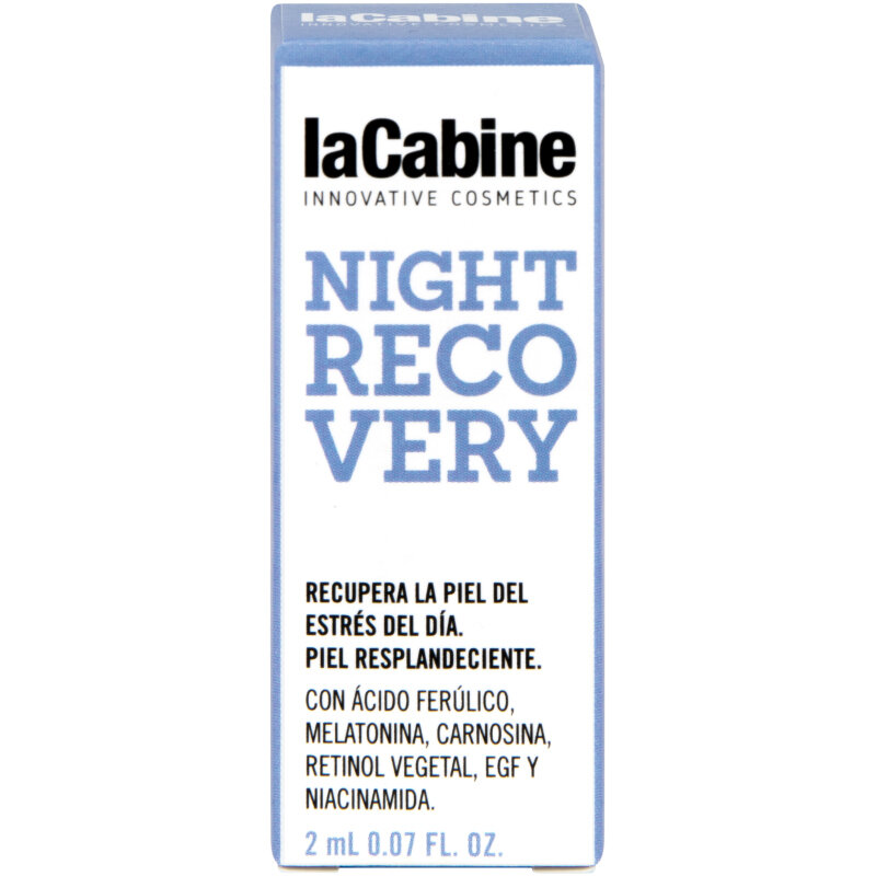 LA CABINE - NIGHT RECOVERY AMPOULES концентрированная сыворотка в ампулах для интенсивного ночного восстановления 1х2мл