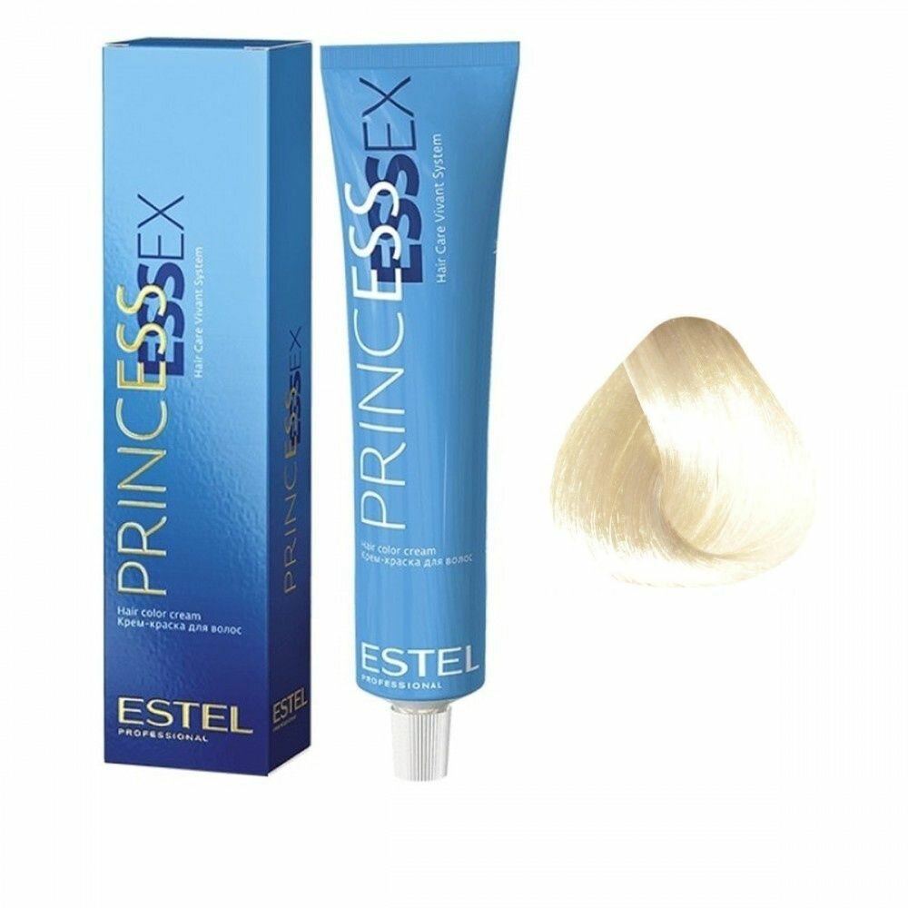 фото ESTEL PROFESSIONAL Краска-крем для волос Princess Essex 10/76 Светлый блондин коричнево-фиолетовый