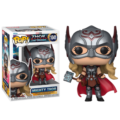 Фигурка Funko POP Mighty Thor из фильма Thor: Love and Thunder 1041 фигурка funko pop thor love and thunder mighty thor