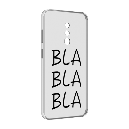 Чехол MyPads Bla-Bla для Blackview BV5200 задняя-панель-накладка-бампер