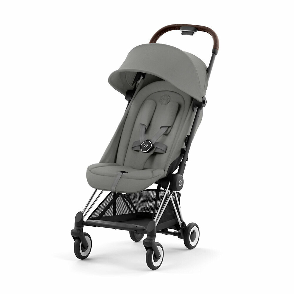 Прогулочная коляска Cybex Coya, цвет Mirage Grey / Chrome Brown