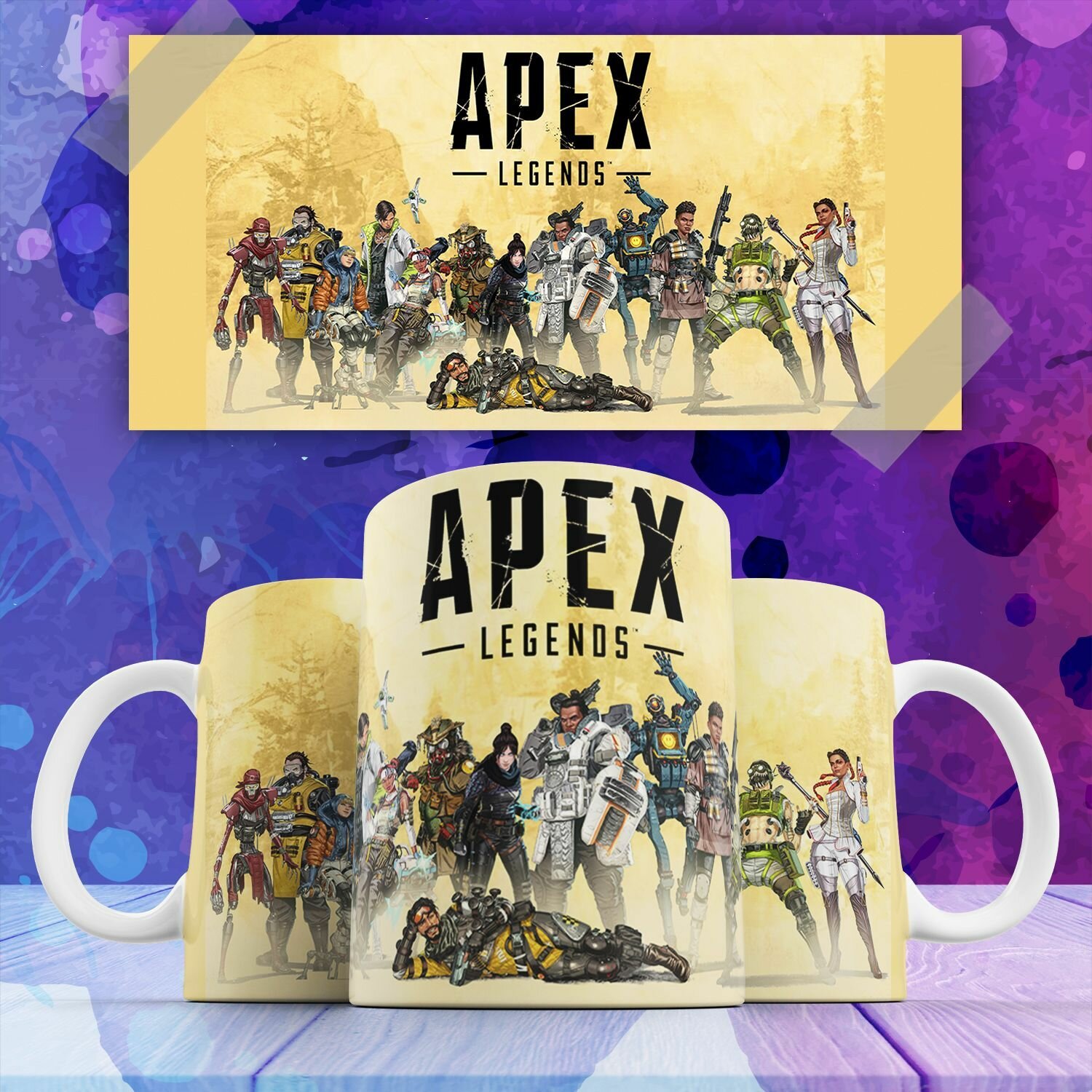 Кружка компьютерная игра Апекс Легендс Apex Legends 330 мл