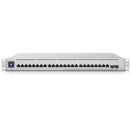 Коммутатор (свитч) Ubiquiti UniFi Switch Enterprise 24 PoE (USW-Enterprise-24-PoE) коммутатор 24port 2 5gbe poe usw enterprise 24 poe ubiquiti