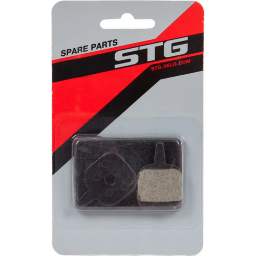 фото Тормозные колодки stg pad 10 для дисковых тормозов, тип крепления: магнит цвет чёрный/серый stg х103251