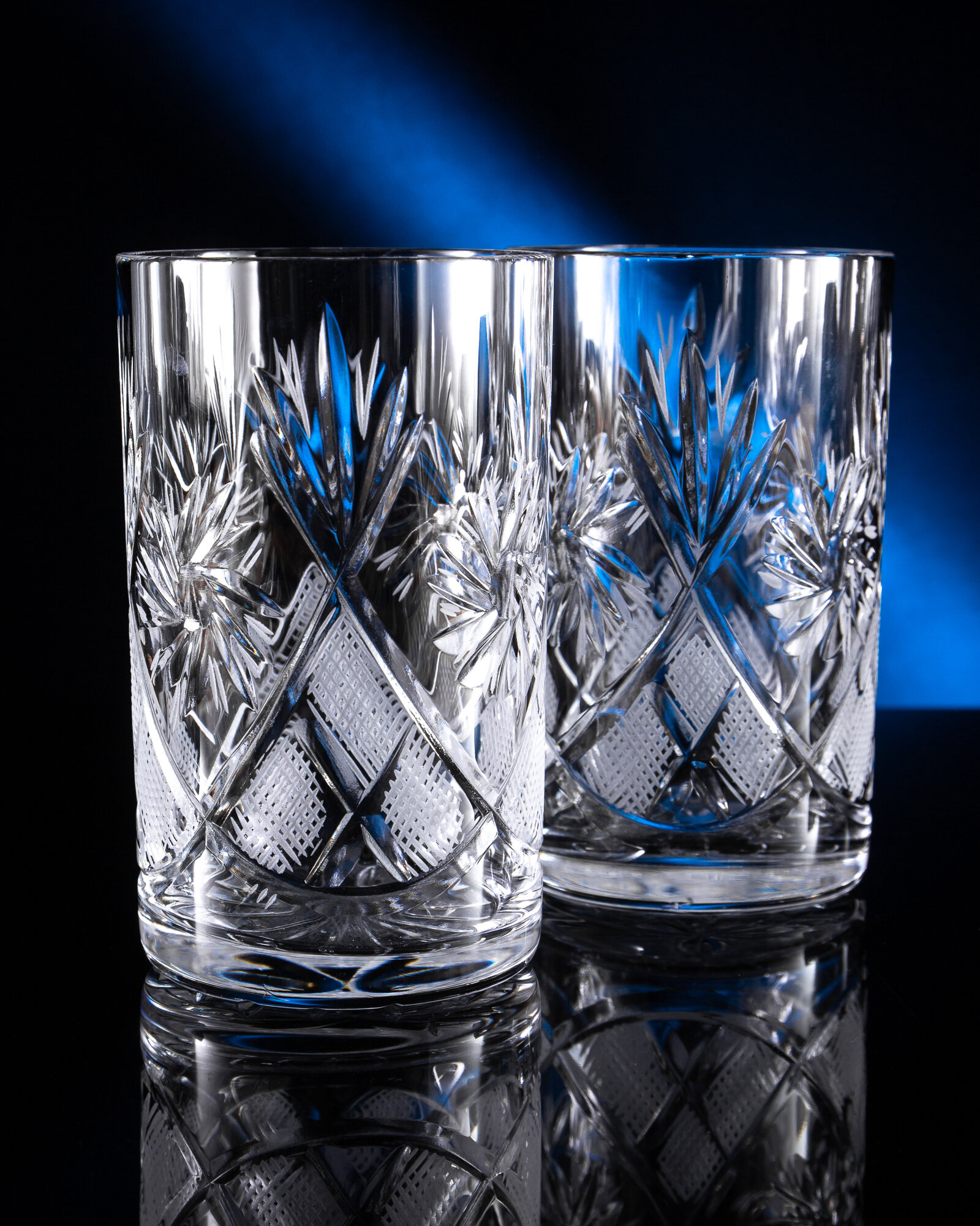 фото Набор стаканов для чая (Хрусталь, 2 штуки) 100231