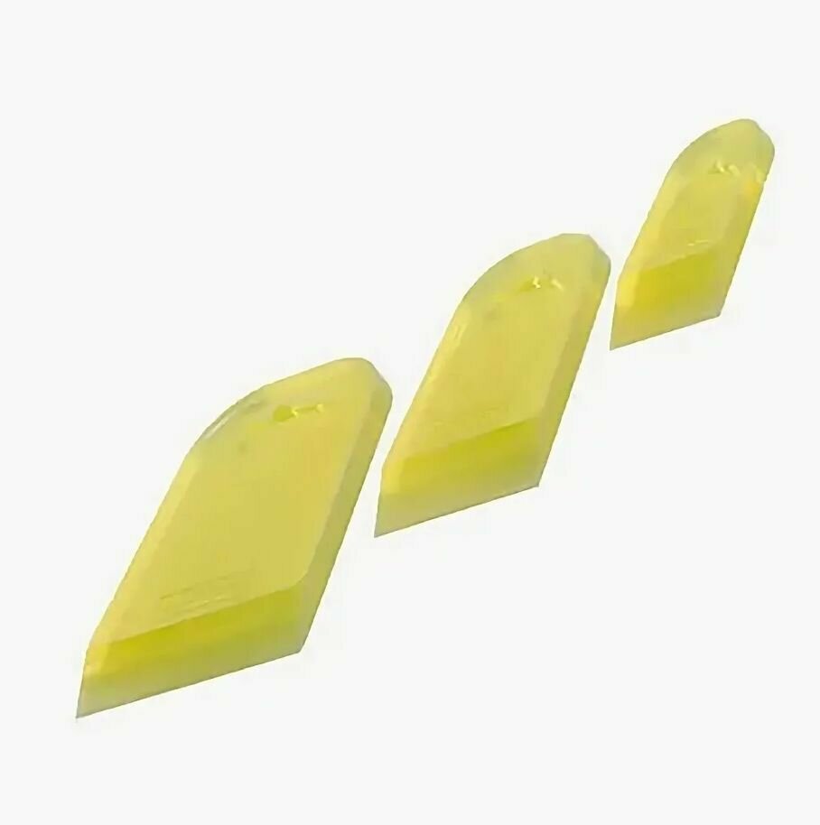 фото Набор нержавеющих прозрачных шпателей для затирки швов, MASTER (10155-H3)STAYER MaxFlat 40 мм, 60 мм, 80 мм, эластичные