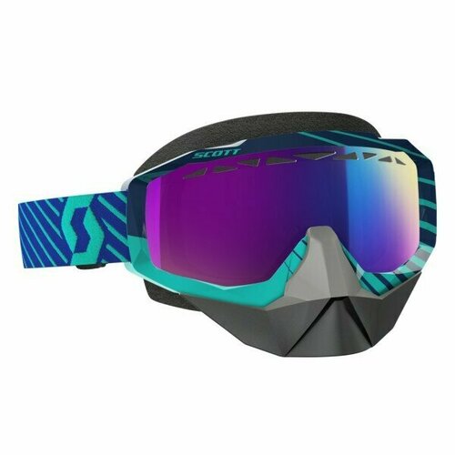 Очки Scott Hustle Snow Cross Blue/Teal