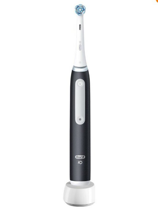 Электрическая зубная щётка Braun Oral-B iO3 Blush Mate Black (матовый чёрный)