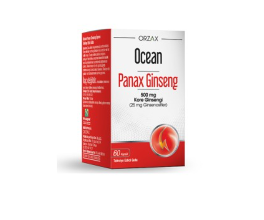 Orzax Panax Ginseng Женьшень 60 капсул