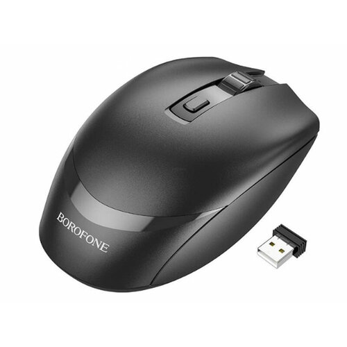 Мышь Borofone BG7 Business 24G Platinum Black 6974443389982 30300₽