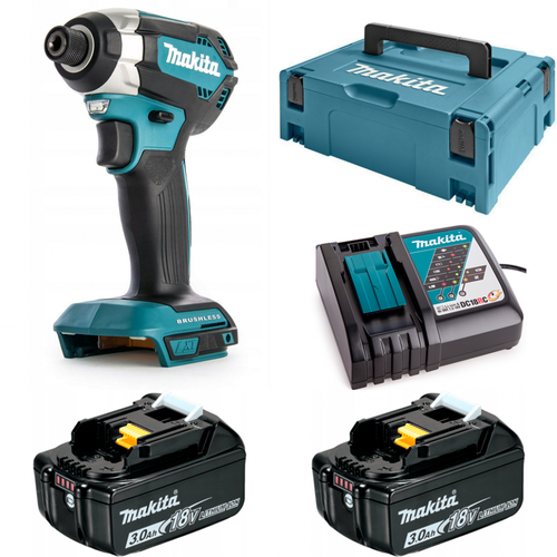 Аккумуляторный ударный винтовёрт Makita DTD153RFJ 18V 2 x 30Ah Li-Ion Makpac 2 170Нм 3477200₽