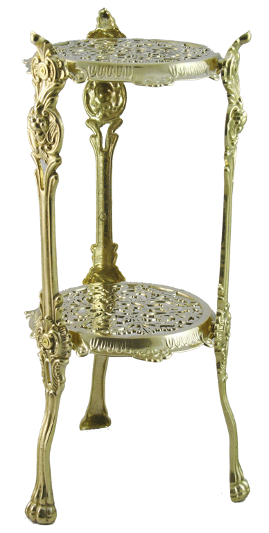 фото Столик интерьерный круглый маленький 19х19х46см. арт. AL-82-295 ALBERTI LIVIO