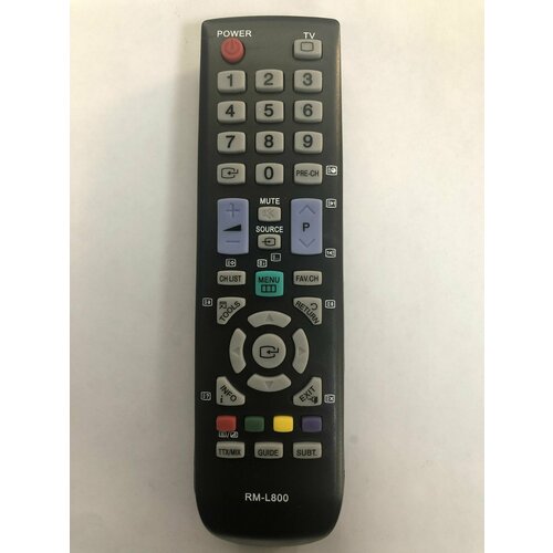 Пульт управления для телевизоров Samsung RM-L800, универсальный, черный new rm l898 remote control for samsung led tv replace aa59 00484a bn59 00862a bn59 00870a aa59 00104a aa59 00104b aa59 00104c