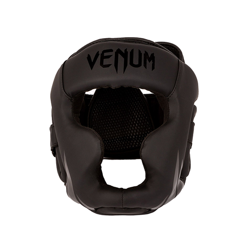 Детский боксерский шлем Venum Challenger Black/Black (L/XL) детский боксерский шлем спортивный venum challenger black black l xl