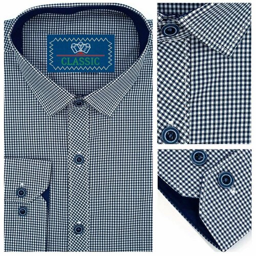 Рубашка ZAFER, размер S, серый