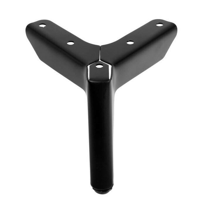 фото Опора мебельная CAPPIO OP05, h=100 мм.11,5*11,5, цвет матовый черный 9618014