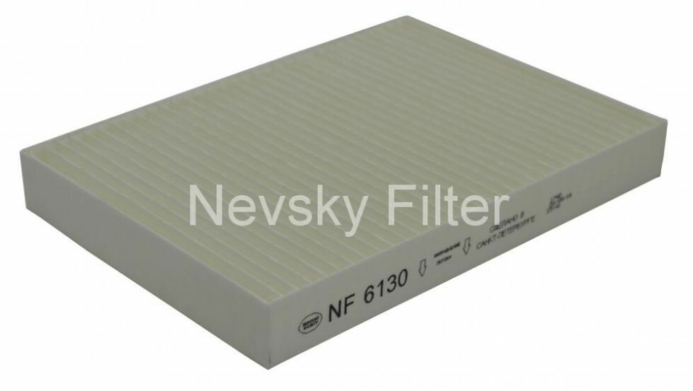 Фильтр салонный NF6130 (Невский фильтр) для автомобилей NISSAN Kubistar /RENAULT Clio II Campus Symbol Kangoo Express