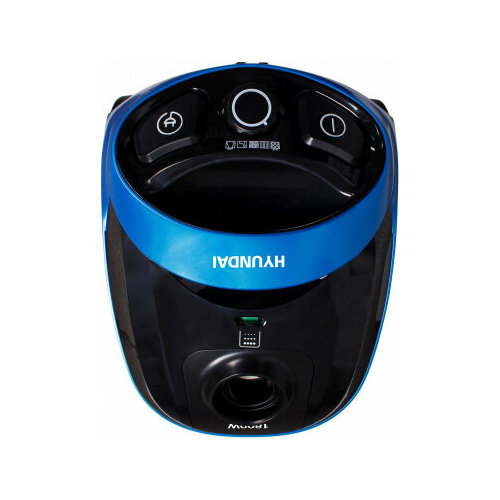 Пылесос Hyundai HYV-B1550 синий, 1.8 кВт, мощность всасывания 250 Вт — купить, цена, характеристики