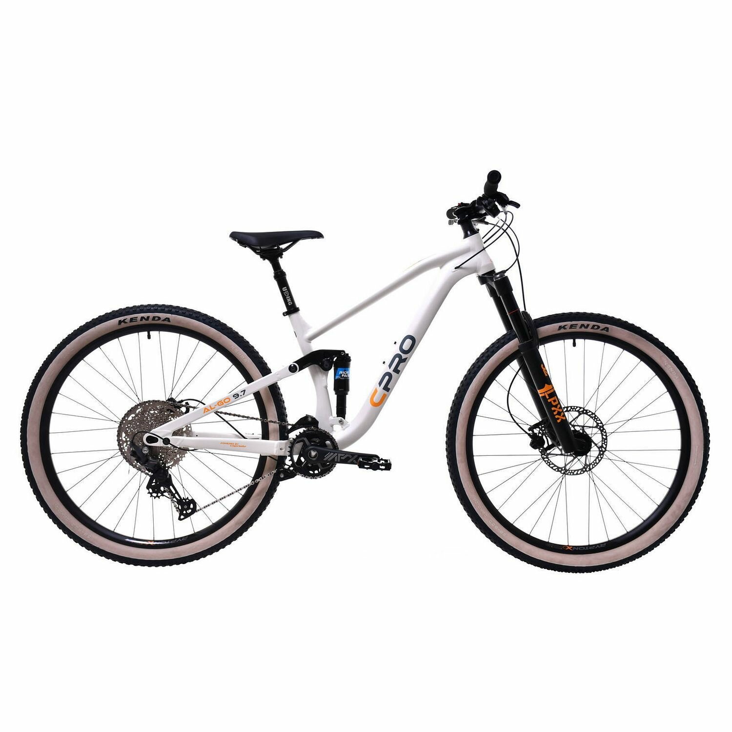 Велосипед CAPRIOLO ALL GO 9.7 29" (2023) (Велосипед двухподвес CAPRIOLO ALL GO 9.7 29" Белый, 16" Алюминий,923230-16)