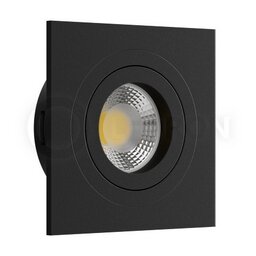 фото Светильник встраиваемый поворотный AO10427 Black (квадратный)