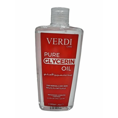Масло для тела и лица PURE CLYCERIN OIL, Чистое глицериновое, 260 мл.